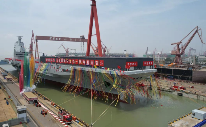 China's third aircraft carrier 