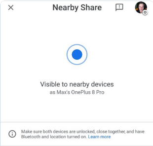 android nearbyShare