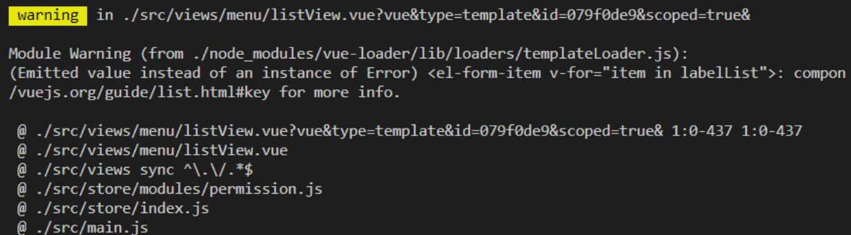 vue explicit keys